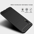 Защитный чехол UniCase Carbon черный для Samsung Galaxy A7 (2018)(#3)