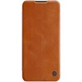 Кожаный чехол Nillkin Qin Leather Case Коричневый для Samsung Galaxy A03s(#1)