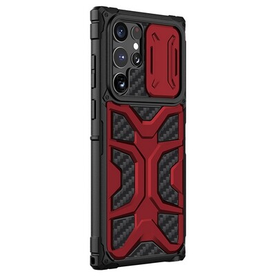 Противоударная-накладка Nillkin Adventurer Case Красная для Samsung Galaxy S22 Ultra(3)