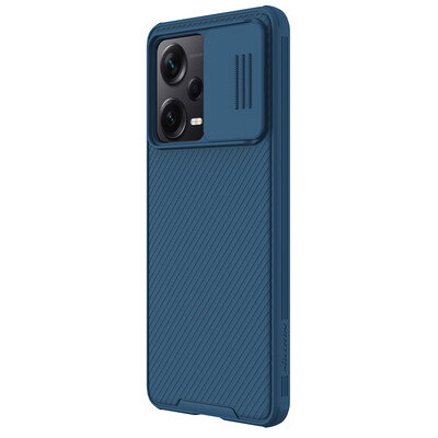 Чехол-накладка с защитой камеры Nillkin CamShield Pro синий для Xiaomi Redmi Note 12 Pro Plus 5G(5)
