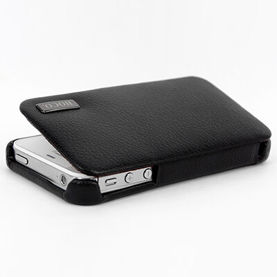 Кожаный чехол HOCO Baron Leather Case Black для Apple iPhone 4/4S(2)