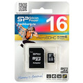 Карта памяти MicroSD(HC) Silicon Power 16GB Class 6+SD адаптер(#1)