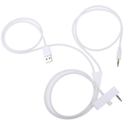 Аудио кабель Audio AUX Speaker Line , 8pin Audio Adapter для Apple(1)