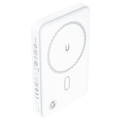 Внешний аккумулятор Acefast M26 power bank 10000mAh with magnetic wireless charging белый(4)