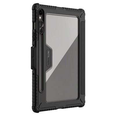 Защитный чехол Nillkin Bumper Leather Case Pro Multi-angle Черный для Samsung Galaxy Tab S10 Fe(2)