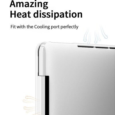 Накладка для ноутбука Wiwu Crystal Shield Case прозрачный для Apple Macbook Air 15 2025 M4 (A3241)(4)