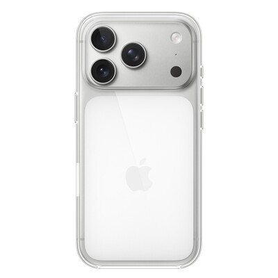 Пластиковый чехол с Magsafe Clear Case прозрачный для Apple iPhone 17 Pro(1)