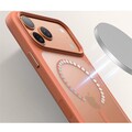 Защитный чехол TPU+PC Iron Matte Case with Magsafe оранжевый для Apple iPhone 17 Pro(#2)