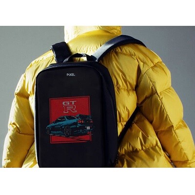 Рюкзак с дисплеем Pixel Bag Max Navy (PXMAXNV02) синий(8)