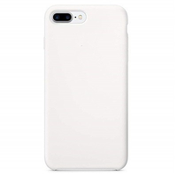 Силиконовый чехол белый для Apple iPhone 7 Plus