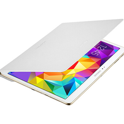 Полиуретановый чехол Slim Cover Dazzling White EF-DT800BWEGWW для Samsung Galaxy Tab S 10.5 SM-T800(1)