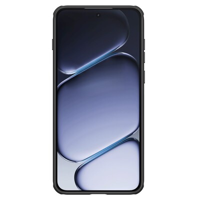 Пластиковый чехол с пластиной Magsafe Nillkin Super Frosted Shield Pro Magnetic Case черный для OnePlus 15R(3)