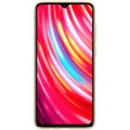 Пластиковый чехол с подставкой Nillkin Super Frosted Shield Золотой для Xiaomi Redmi Note 8 Pro(#2)