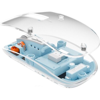 Беспроводная мышь Wiwu Crystal Magnetic Wirless Mouse WM105 голубая(4)