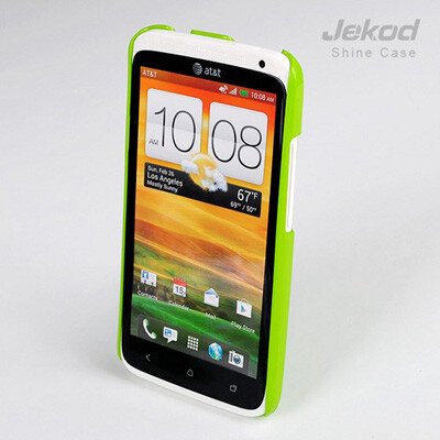 Пластиковый чехол накладка Jekod Green для HTC One X(3)