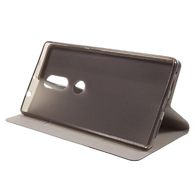 Полиуретановый чехол с силиконовой основой Book Case Blue для Lenovo Phab 2 Plus PB2-670M(3)