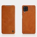 Кожаный чехол Nillkin Qin Leather Case Коричневый для Samsung Galaxy M32(#4)