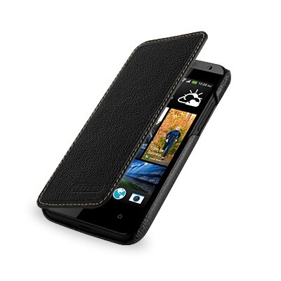Кожаный чехол TETDED Dijon II Black для HTC Desire 300(1)