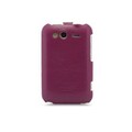 Кожаный чехол книга Melkco Leather Case Purple LC для HTC Wildfire S(#2)