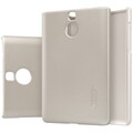 Пластиковый чехол с пленкой Nillkin Super Frosted Shield Gold для BlackBerry Passport Silver Edition(#3)