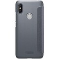 Полиуретановый чехол книга Nillkin Sparkle Leather Case Черный для Xiaomi RedMi S2(#2)