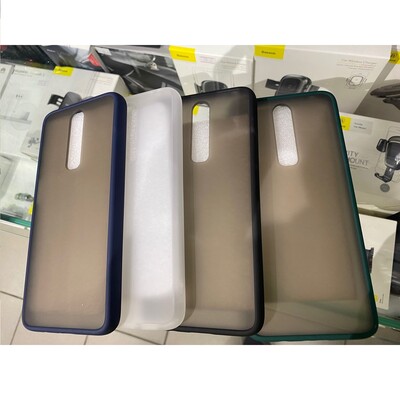 Чехол-накладка матовая силиконовая O*like белая для Xiaomi Redmi K30 (Poco X2)(2)