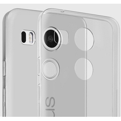Силиконовый чехол Becolor TPU Case 0.5mm Grey для LG Nexus 5X(2)
