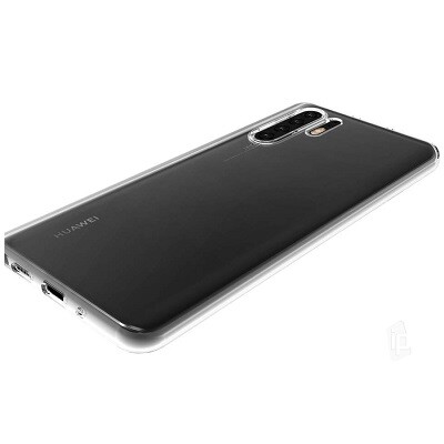 Силиконовый чехол TPU Case 0.6mm прозрачный для Huawei P30 Pro(2)