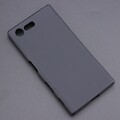 Силиконовый бампер TPU Case 0.6mm черный матовый для Sony Xperia X Compact(#1)
