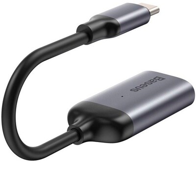 USB-концентратор Baseus Enjoyment Series Type-C to HD4K HUB Convertor Deep gray (CAHUB-X0G)(2)