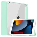 Защитный чехол книжка Acrylic TPU Case с креплением для стилуса зеленый для Apple iPad 10.2(#1)