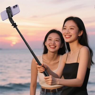 Трипод селфи-палка Acefast E42 selfie stick with automatic tripod(10)