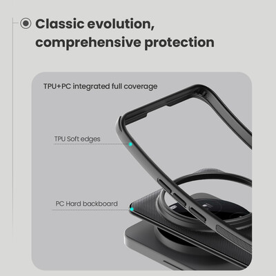 Пластиковый чехол с пластиной Magsafe Nillkin Super Frosted Shield Pro Magnetic Case Зеленый для Xiaomi 15 Ultra(4)