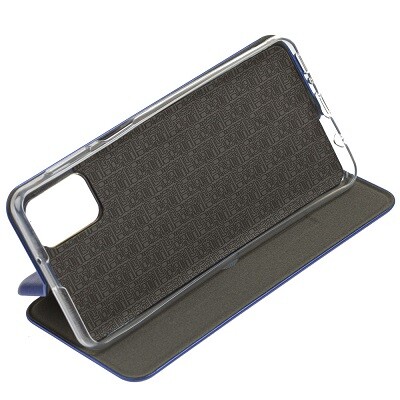 Чехол-книга на основе из силикона Book Case New 3D синий для Xiaomi Redmi 9T(2)