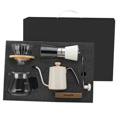 Подарочный набор MONGDIO Kluang coffee Gift Coffee Set Kit белый(1)