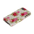 Пластиковый чехол Cath Kidston Flowers Milk White для Apple iPhone 4/4S(#2)