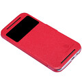 Полиуретановый чехол Nillkin Fresh Series Red  для HTC One M8(#1)