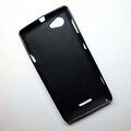 Силиконовый чехол Becolor Black Mat для Sony Xperia L S36h(#2)