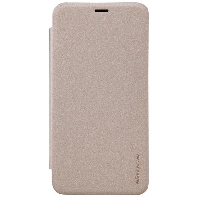 Полиуретановый чехол Nillkin Sparkle Leather Case Gold для Meizu M2 mini(1)