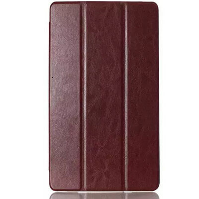 Кожаный чехол Book Cover Case Brown для Asus MeMO Pad 8 ME581CL(1)