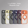 Чехол с подставкой и кольцом Momax CaseFORM Roller Magnetic Case оранжевый для Apple iPhone 17 Pro Max(#8)