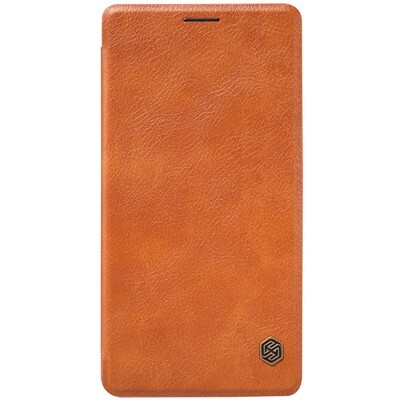 Кожаный чехол Nillkin Qin Leather Case Brown для Samsung Galaxy A7(1)