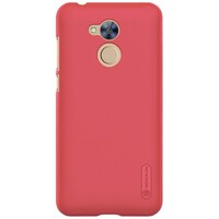 Пластиковый чехол с пленкой Nillkin Super Frosted Shield Red (Красный) для Huawei Honor 6A