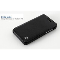 Кожаный чехол HOCO Crystal leather Case Black для BlackBerry Z10