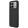 Пластиковый чехол с пластиной Magsafe Nillkin Super Frosted Shield Pro Magnetic Case черный  для Xiaomi Redmi K90 Pro Max(#2)