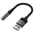 Аудио-конвертер (адаптер) Acefast J13 USB-A to 3.5mm female(#1)
