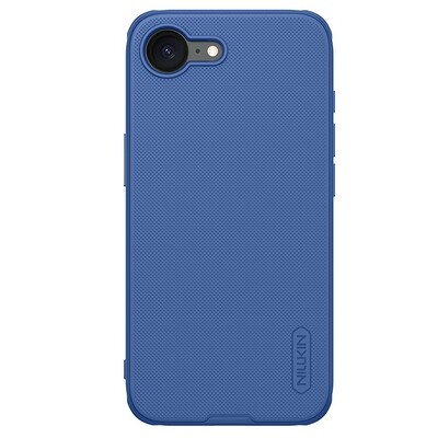 Пластиковый чехол Nillkin Super Frosted Shield Pro Синий для Apple iPhone 17e(1)