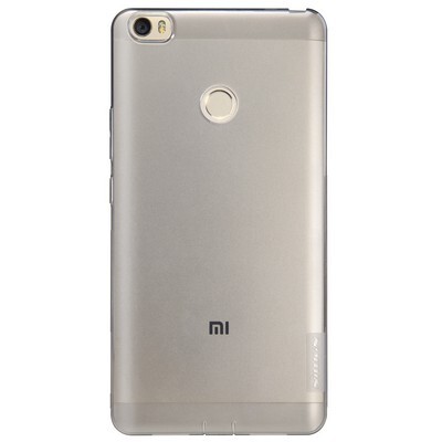 Силиконовый чехол Nillkin Nature TPU Case Grey для Xiaomi Mi Max(1)