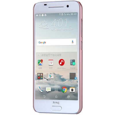 Пластиковый чехол с пленкой Nillkin Super Frosted Shield Rose Gold для HTC One A9(2)