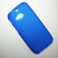Силиконовый чехол Becolor Blue Mat для HTC One M8